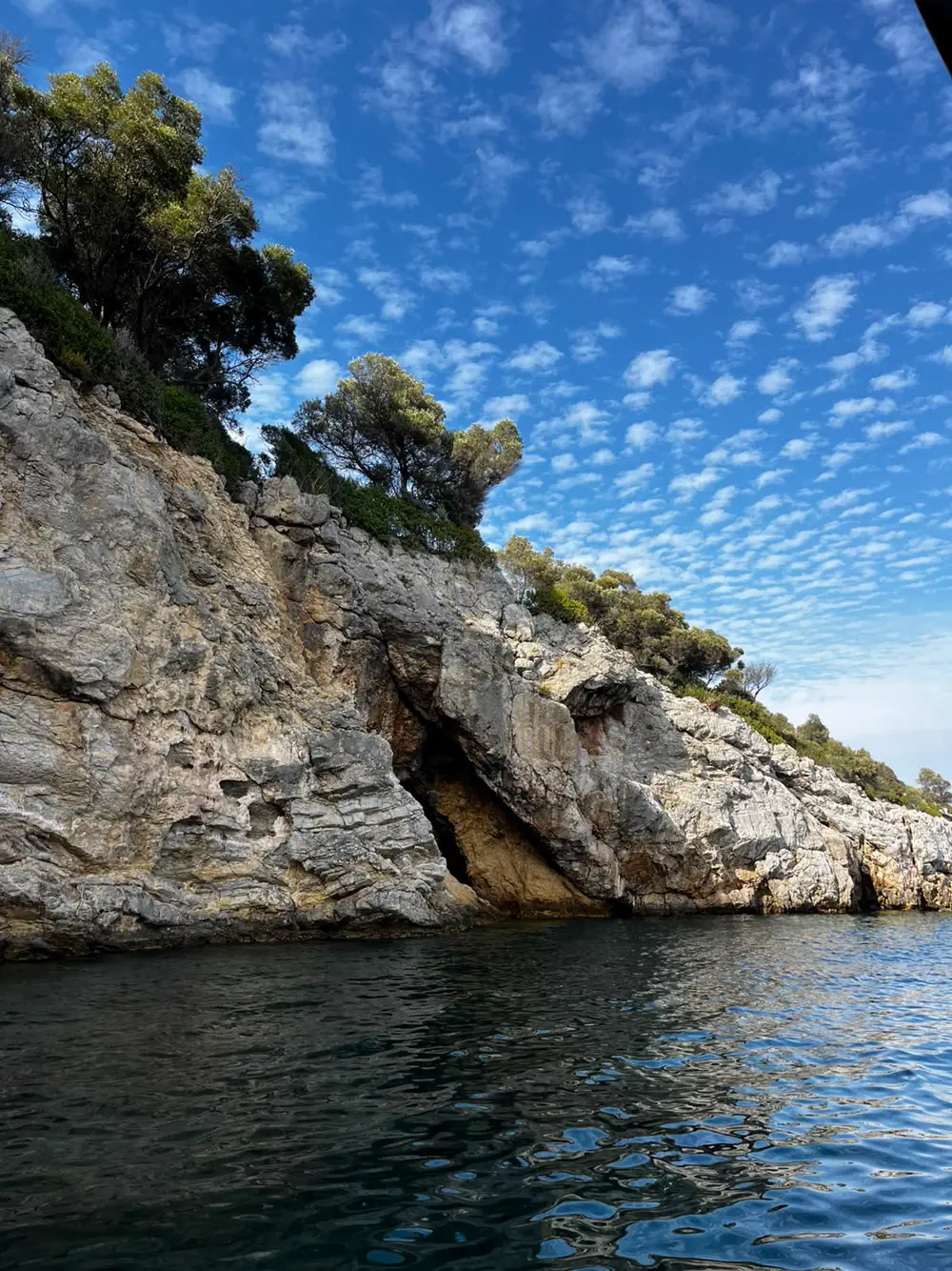 Clear water along the rocky coast off Dalyan Clear water along the rocky coast off Dalyan